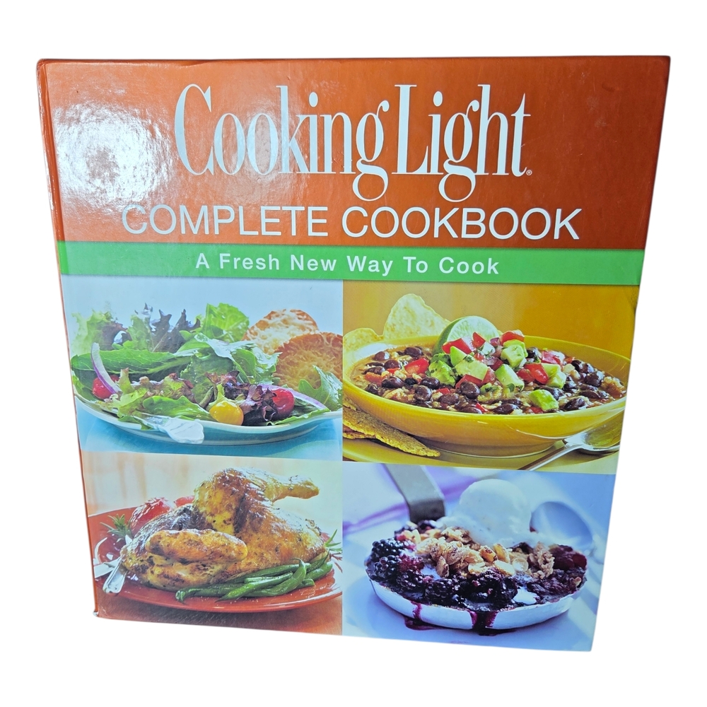 Complete Cookbook - Orange Cover Cooking Lite Cook Book.